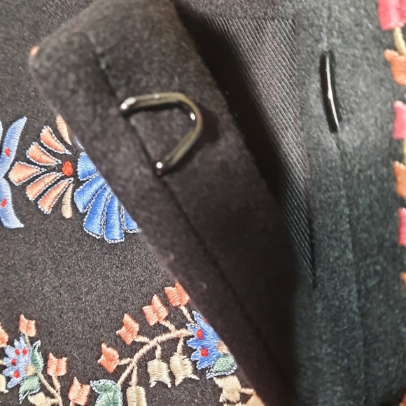 VILSHENKO MOSCOW Cashmere Wool Silk Embroidered Jacket Blazer Russian Luxury 8 - Picture 10 of 16